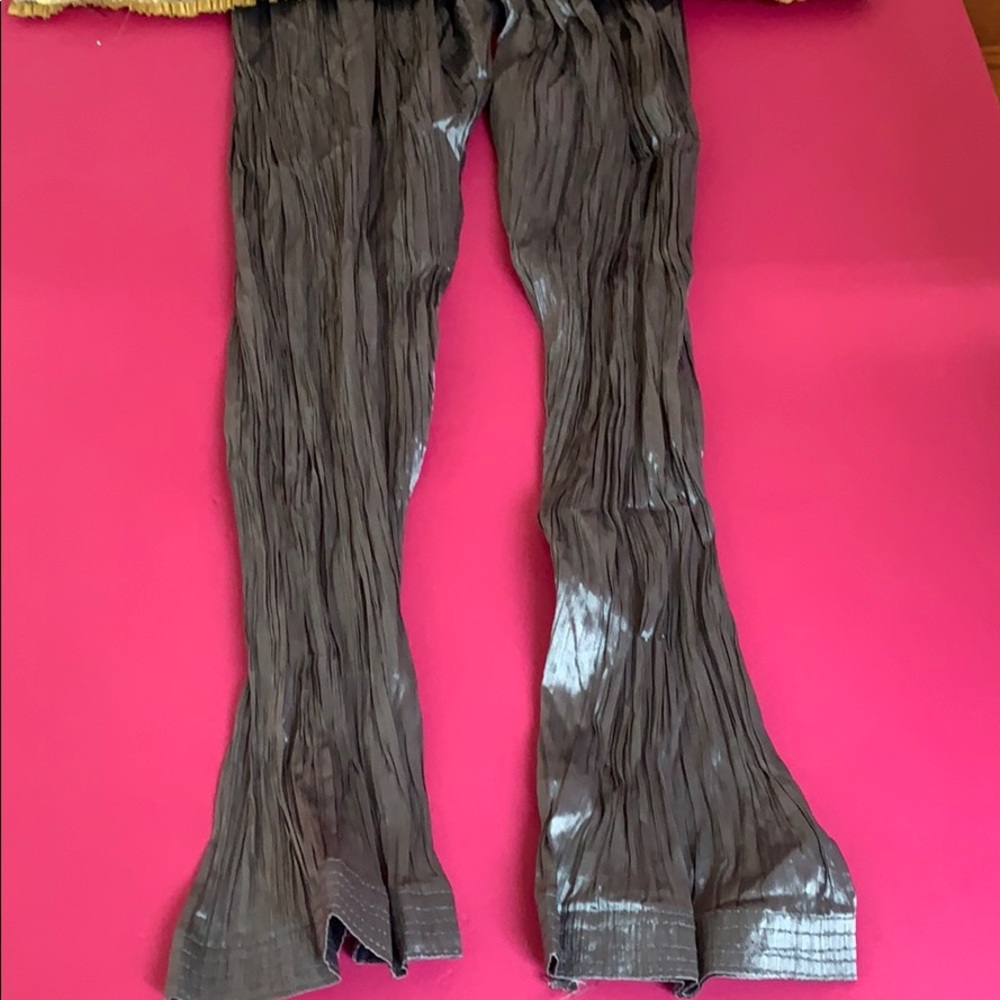 Silk fringe leggings